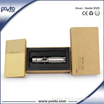 Newest iTaste SVD e smoke simply packed kit from supplier